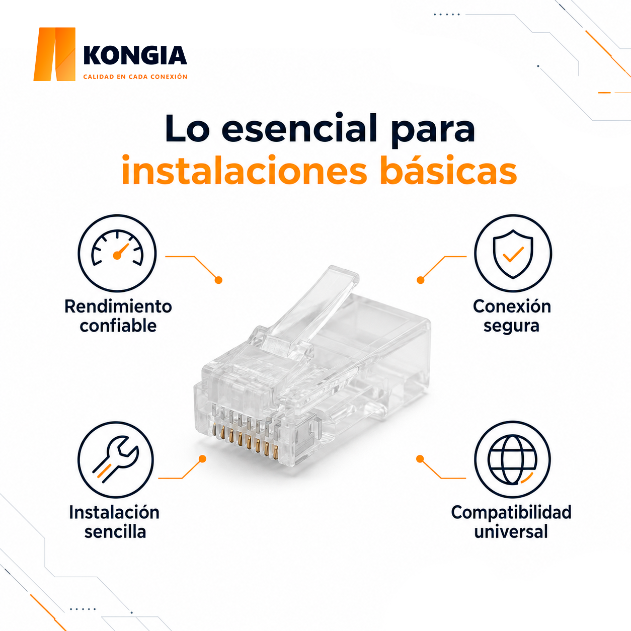 KNC-RJ45-6-U-ST30-100 Infografía 2